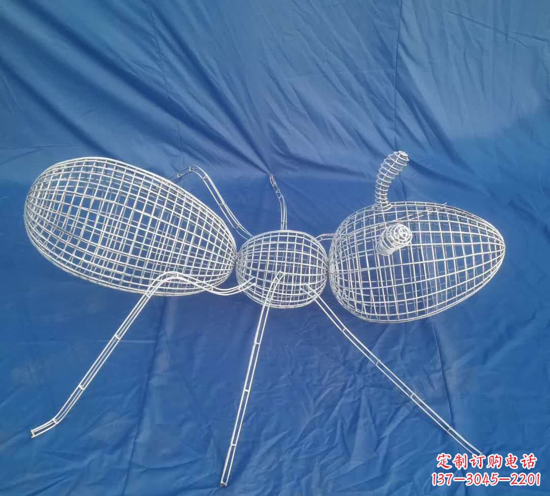 宁夏蚂蚁镂空雕塑精致的艺术精品