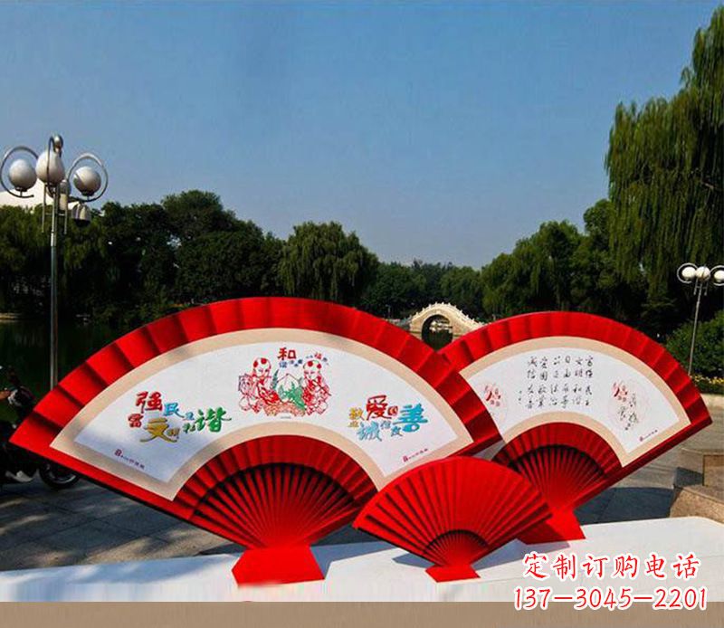 宁夏不锈钢价值观雕塑——见证社会主义核心价值观