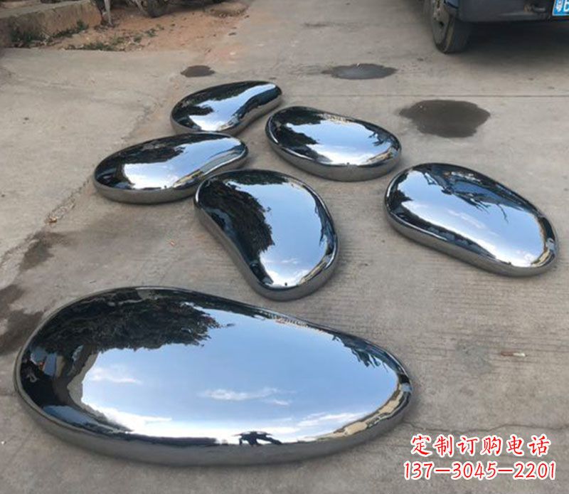 宁夏水滴雕塑——不锈钢的精美之作