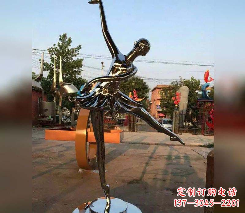 宁夏精美不锈钢美女雕塑