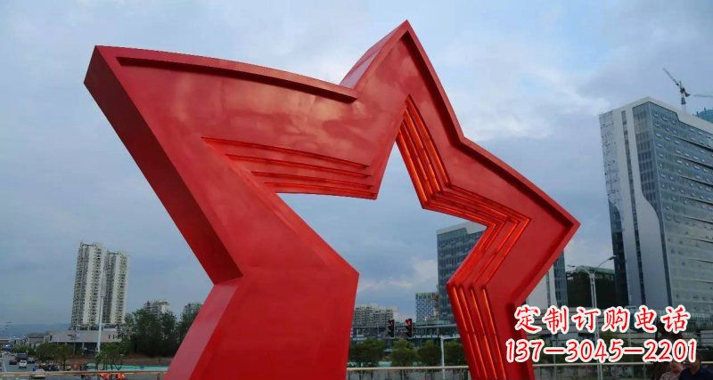 宁夏不锈钢拱门雕塑——表达浓浓城市情怀