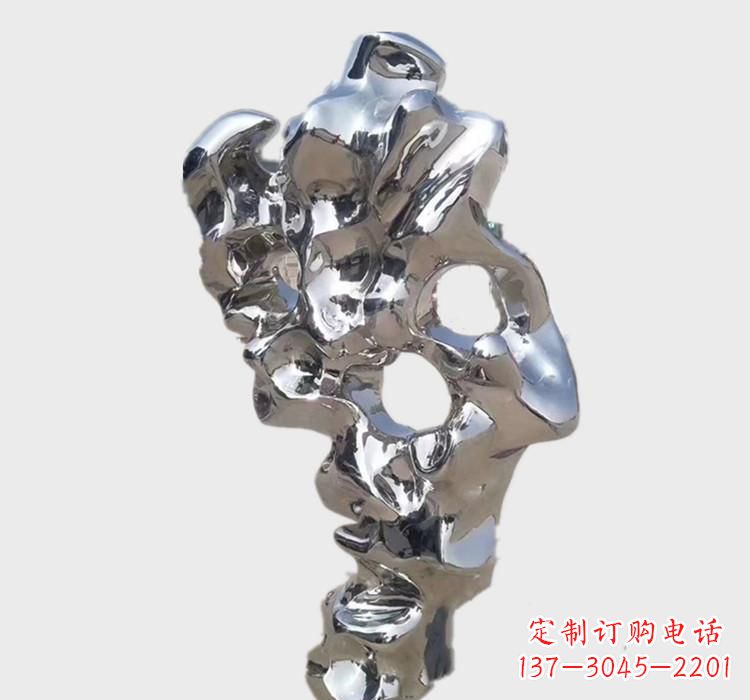宁夏不锈钢太湖石雕塑艺术的精致表现