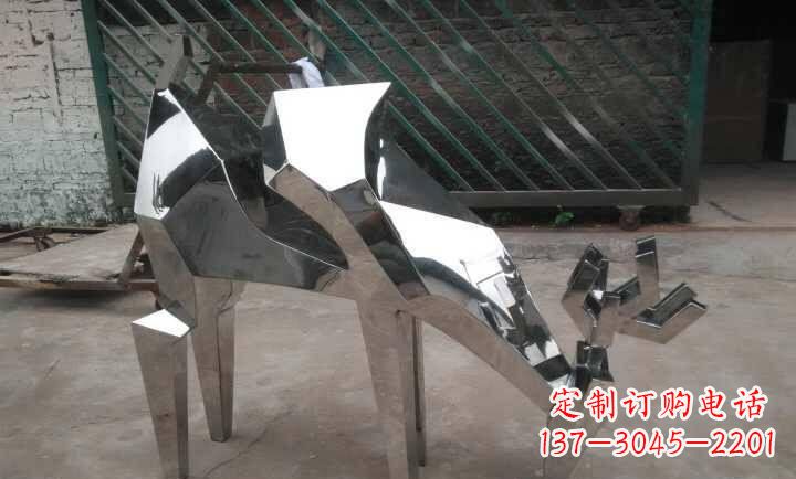 宁夏不锈钢小羊雕塑艺术的精髓