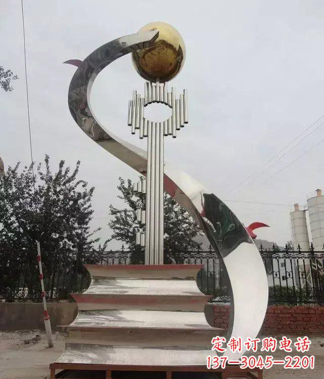宁夏书籍雕塑重新定义不锈钢校园
