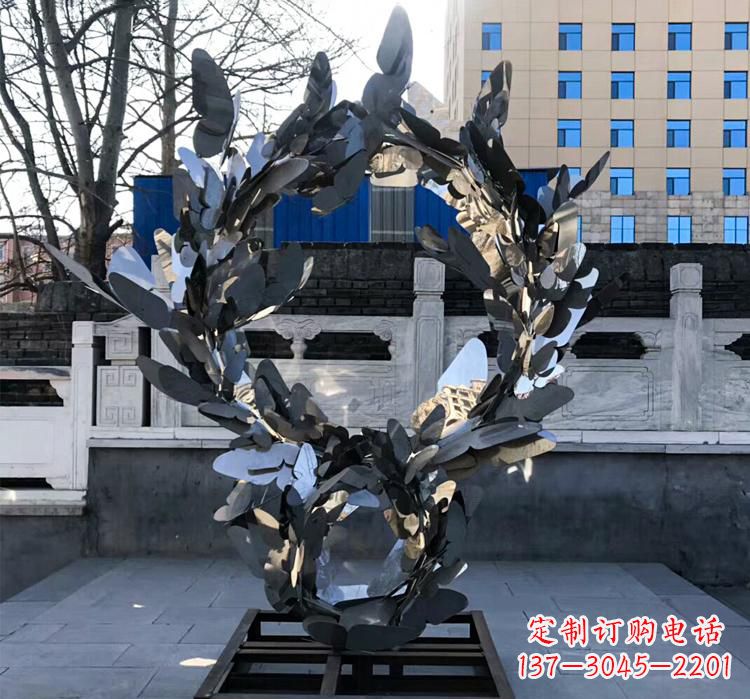 宁夏不锈钢蝴蝶之美——不锈钢艺术蝴蝶景观雕塑