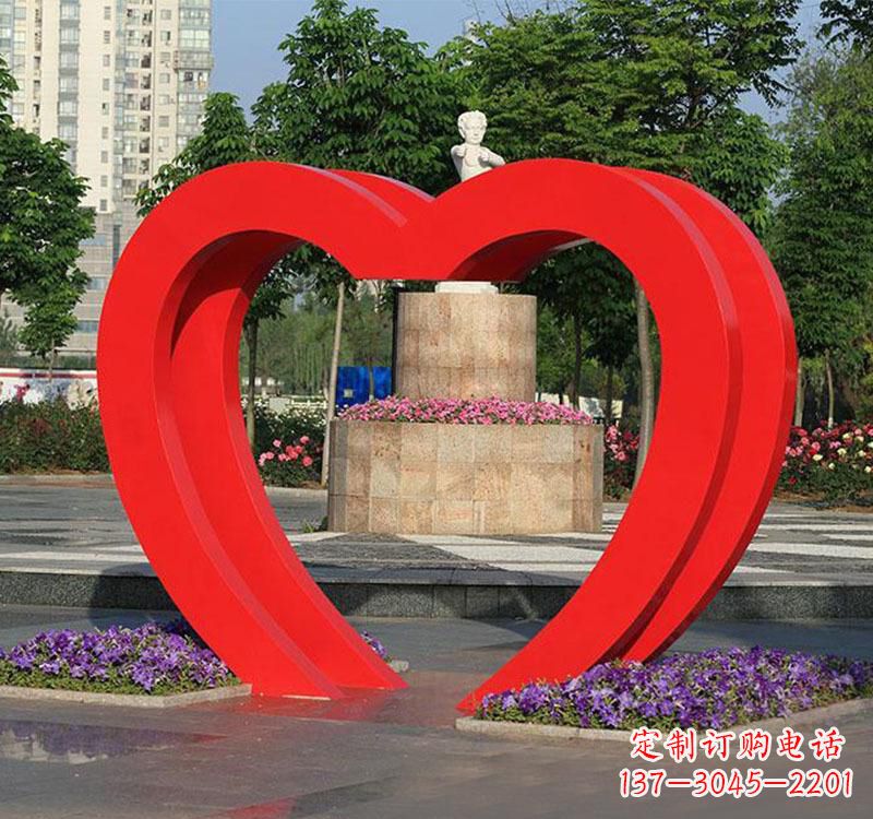 宁夏精美不锈钢拱门雕塑