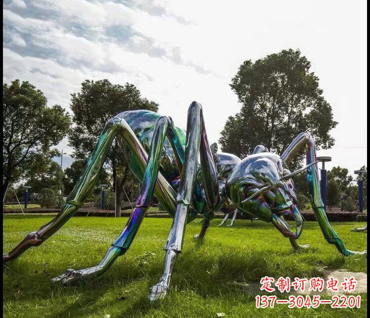 宁夏超级英雄蜘蛛侠雕塑