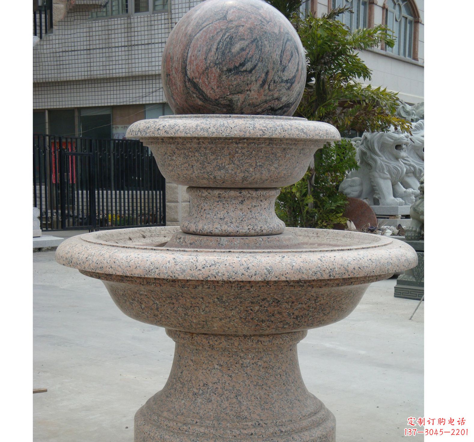 宁夏财源滚滚之风水球雕塑