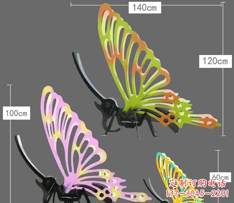 宁夏不锈钢蝴蝶一种新型雕塑艺术