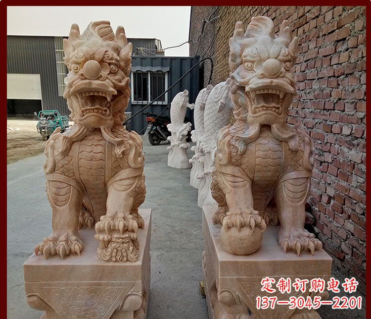 宁夏麒麟门口雕塑——传承古老文化的精灵