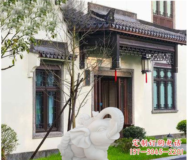 宁夏小象招财石雕——引领幸福的钥匙