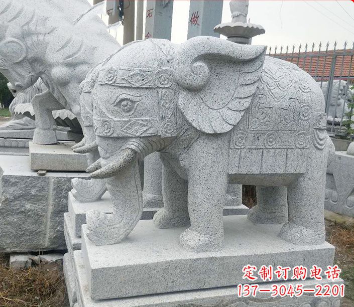 宁夏藏传佛教大象雕塑