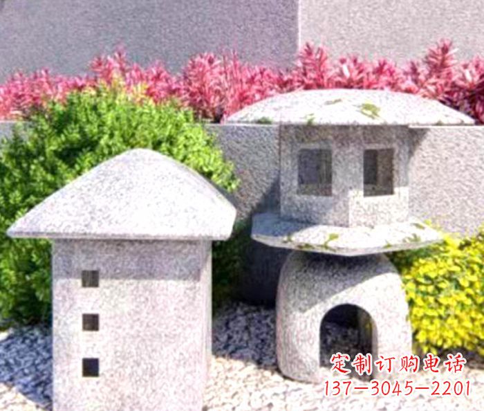 宁夏草坪大理石石灯雕塑的传统文化