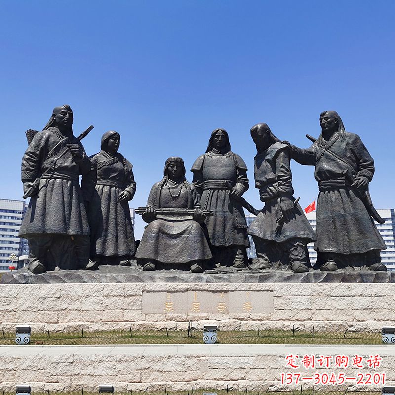 宁夏草原母亲——传承爱的雕塑