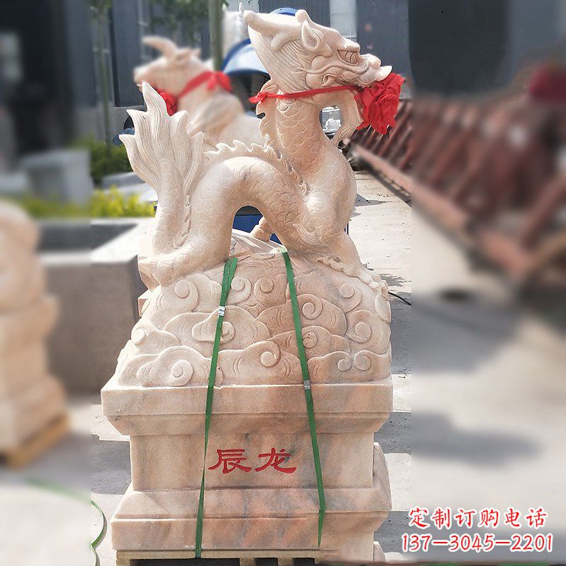 宁夏龙雕塑融合古典与现代