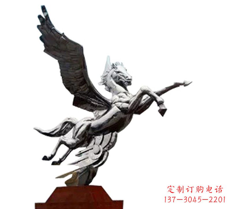 宁夏马雕塑不锈钢雕塑的精美绝伦