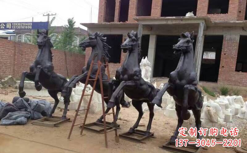 宁夏马雕塑积极而具有历史意义的艺术