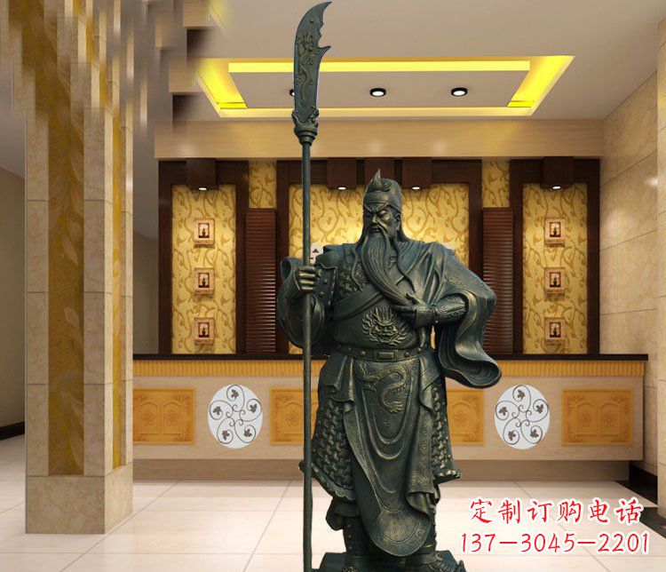 宁夏关公雕塑——传承弘扬中华文化