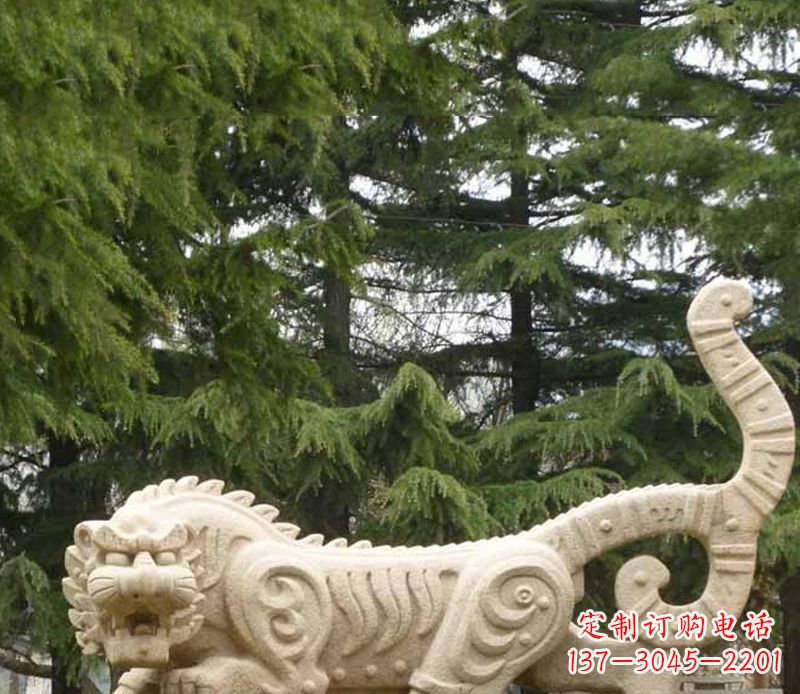 宁夏传神的老虎雕塑
