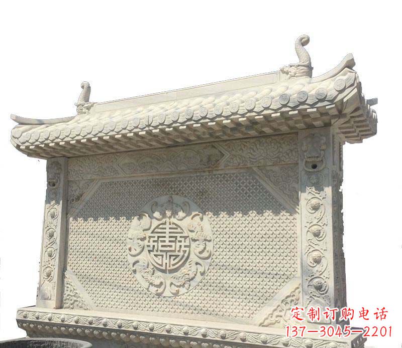 宁夏创意影壁景观石雕