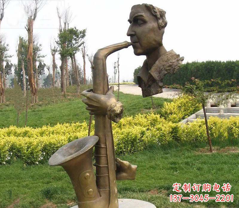 宁夏萨克斯雕塑艺术的精美表现