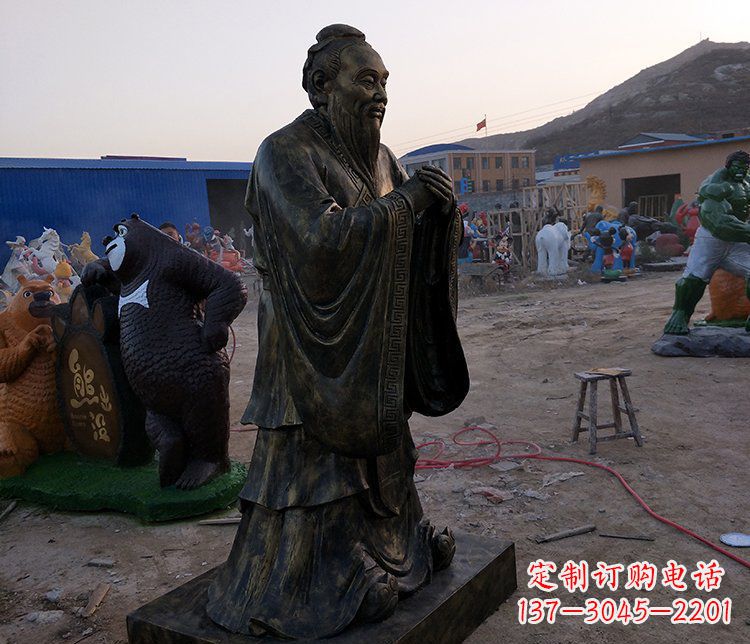 宁夏孔子——传承时代精神的雕塑
