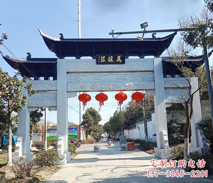 宁夏牌坊雕塑的文章