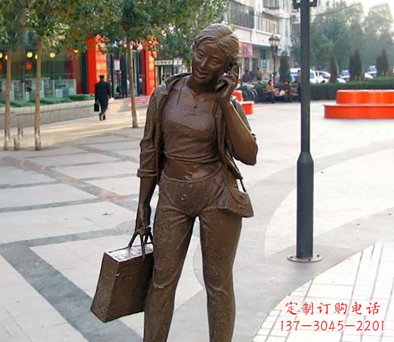 宁夏通话女性雕塑
