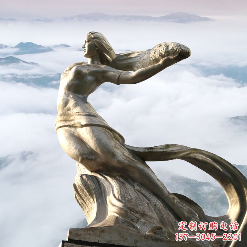 宁夏女娲补天——神话中的传奇雕塑