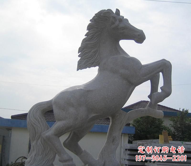 宁夏大理石动物雕塑经典之作