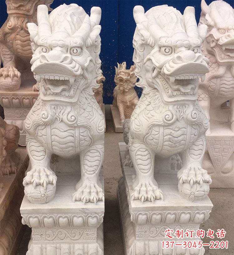 宁夏大理石麒麟——古典精美的雕塑艺术