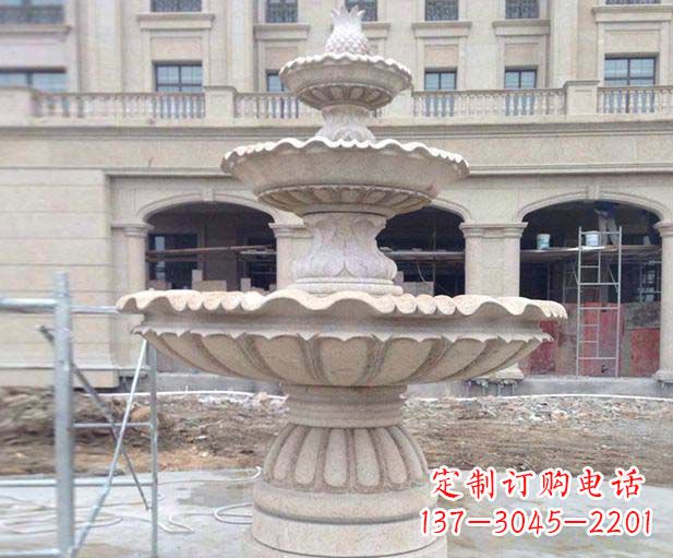 宁夏大理石喷泉雕塑