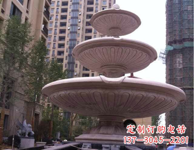 宁夏大理石大型喷泉石雕宏伟精美的艺术之作