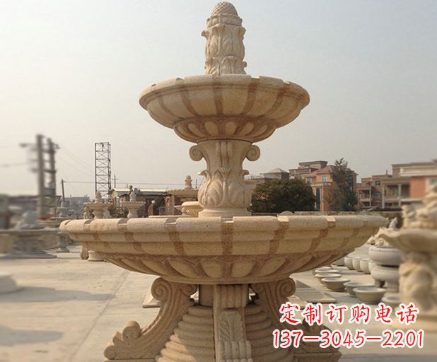 宁夏大理石大型喷泉雕塑精美的艺术灵感