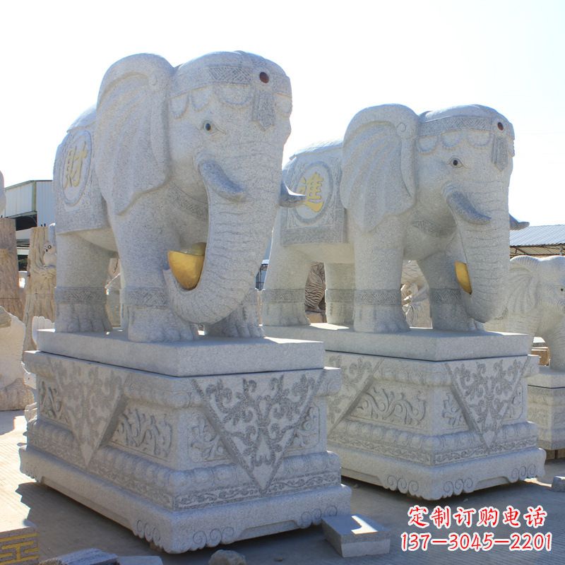 宁夏大象雕塑经典之作