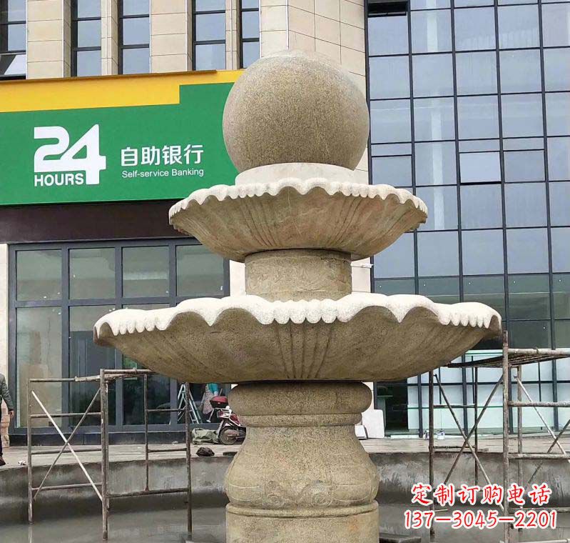 宁夏大理石风水球喷泉雕塑——振奋人心的艺术杰作