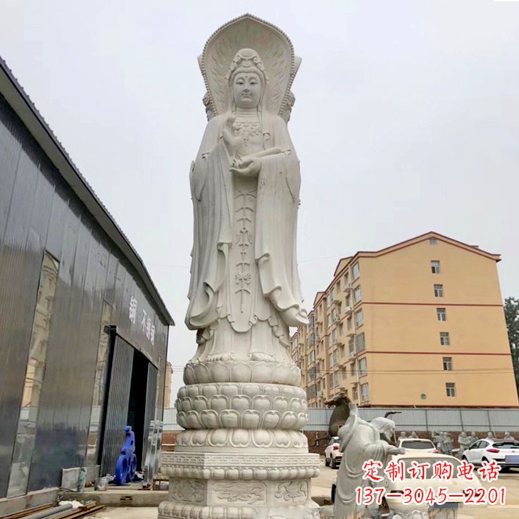 宁夏大理石观音雕像的魅力