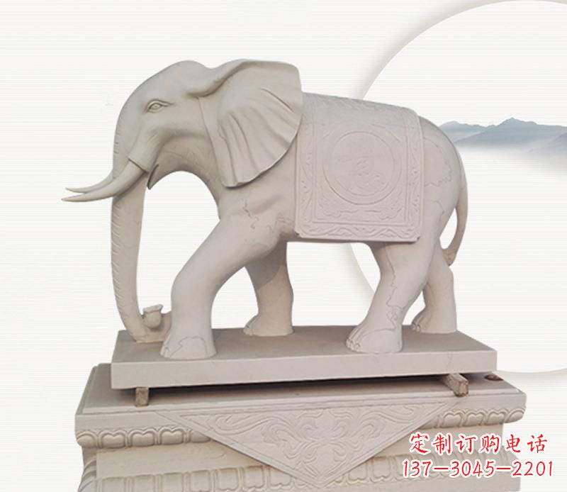 宁夏大理石公园内的巨大雕塑