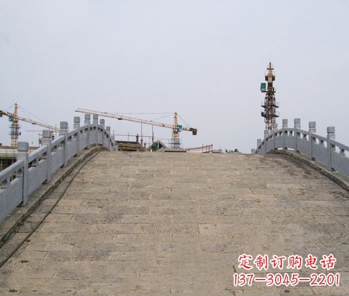 宁夏中领雕塑拱桥石雕栏板精美绝伦,让人百看不厌