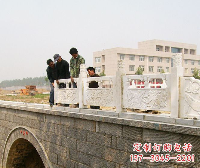 宁夏大理石拱桥石雕栏板