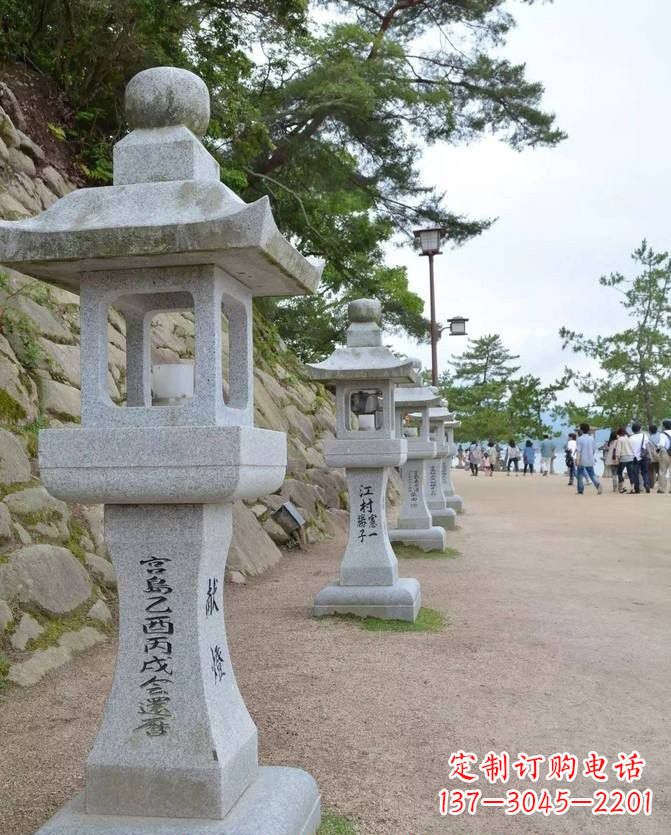宁夏精美古典大理石宫灯雕塑