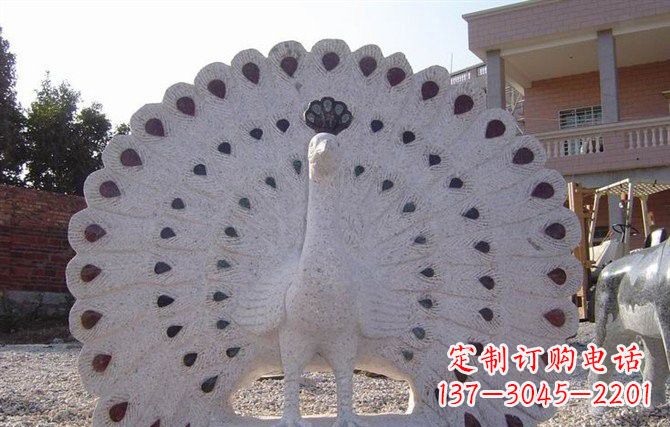 宁夏精美绝伦的孔雀石雕塑