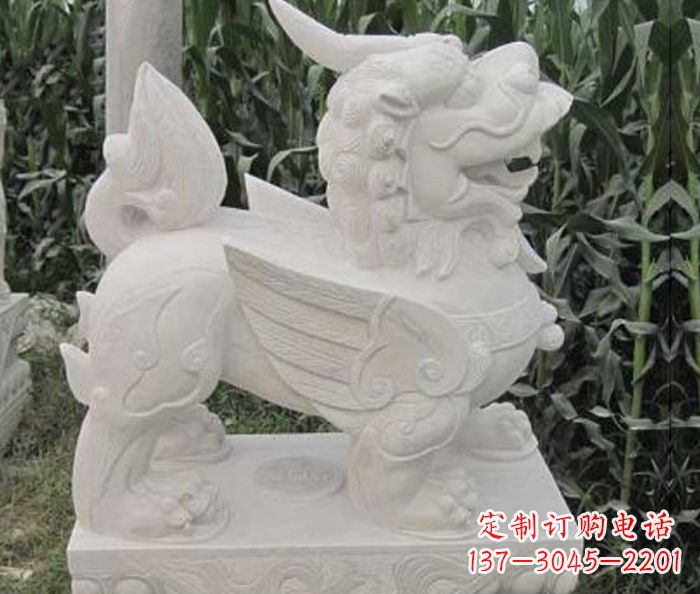 宁夏古典貔貅石雕,精美手工雕刻艺术