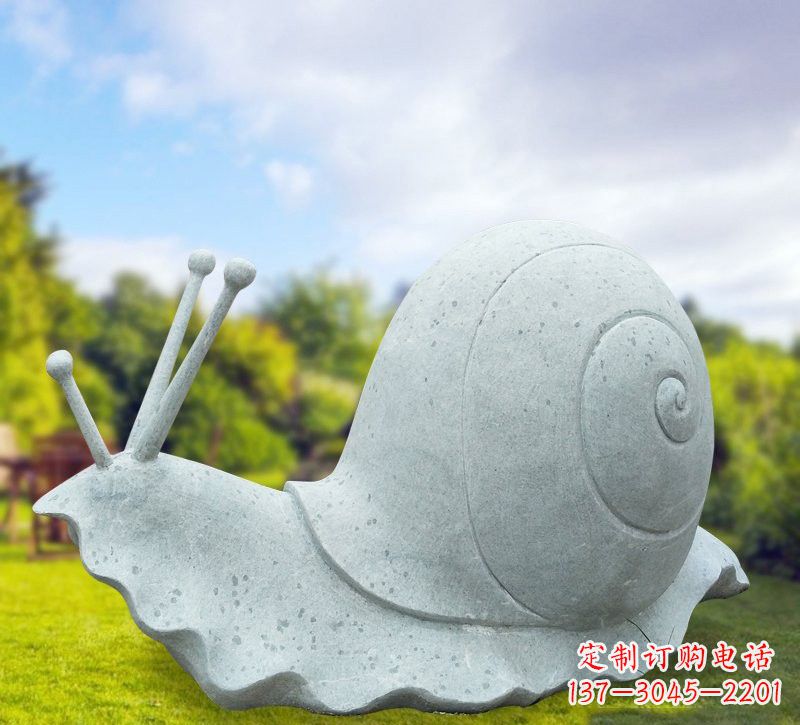 宁夏大理石蜗牛雕塑