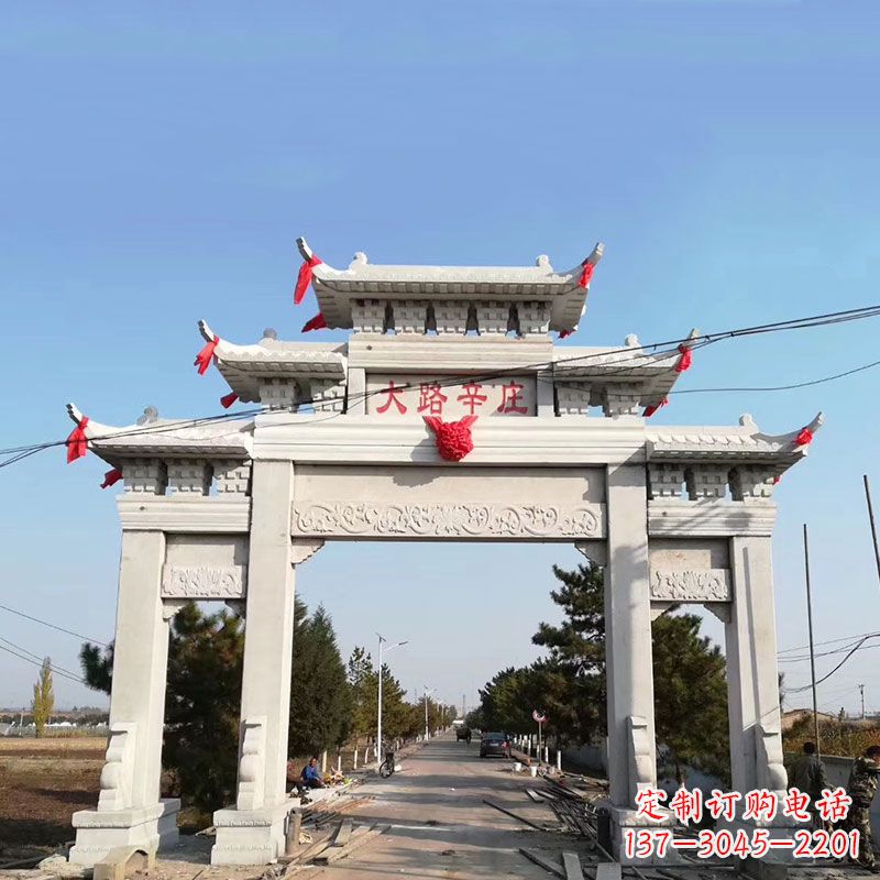 宁夏牌楼石雕 - 传承历史的艺术经典