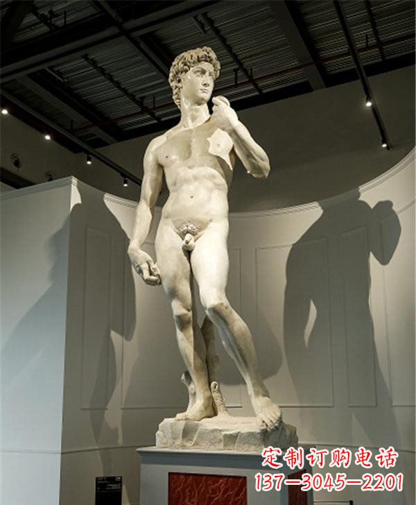 宁夏大卫西方人物石雕