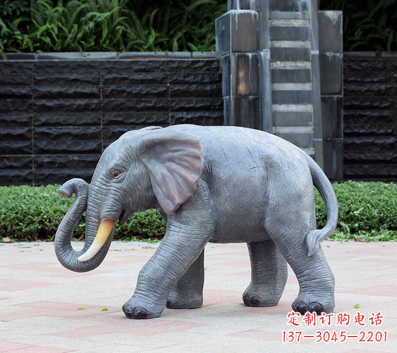 宁夏大象 石雕雕塑
