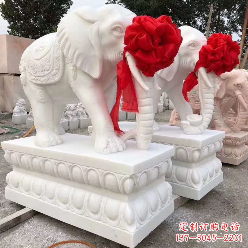 宁夏大象石雕塑