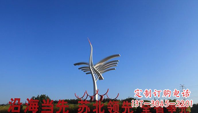宁夏精致仙鹤雕塑,让你的空间拥有活力