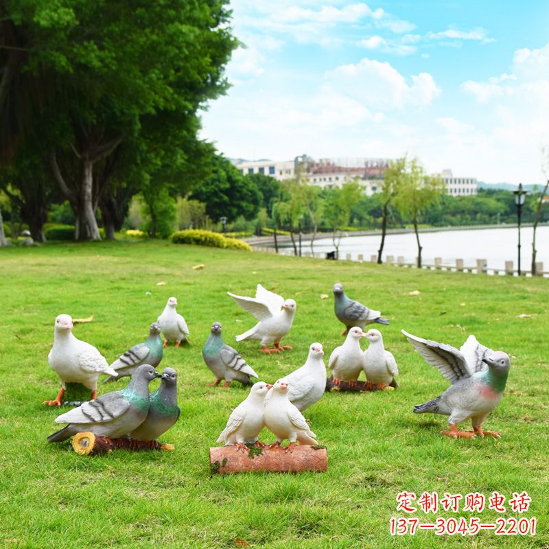 宁夏大学和平鸽雕塑